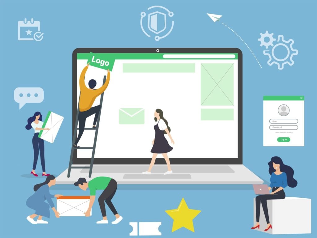 企業サイト制作コーポレートサイト制作における主な内容