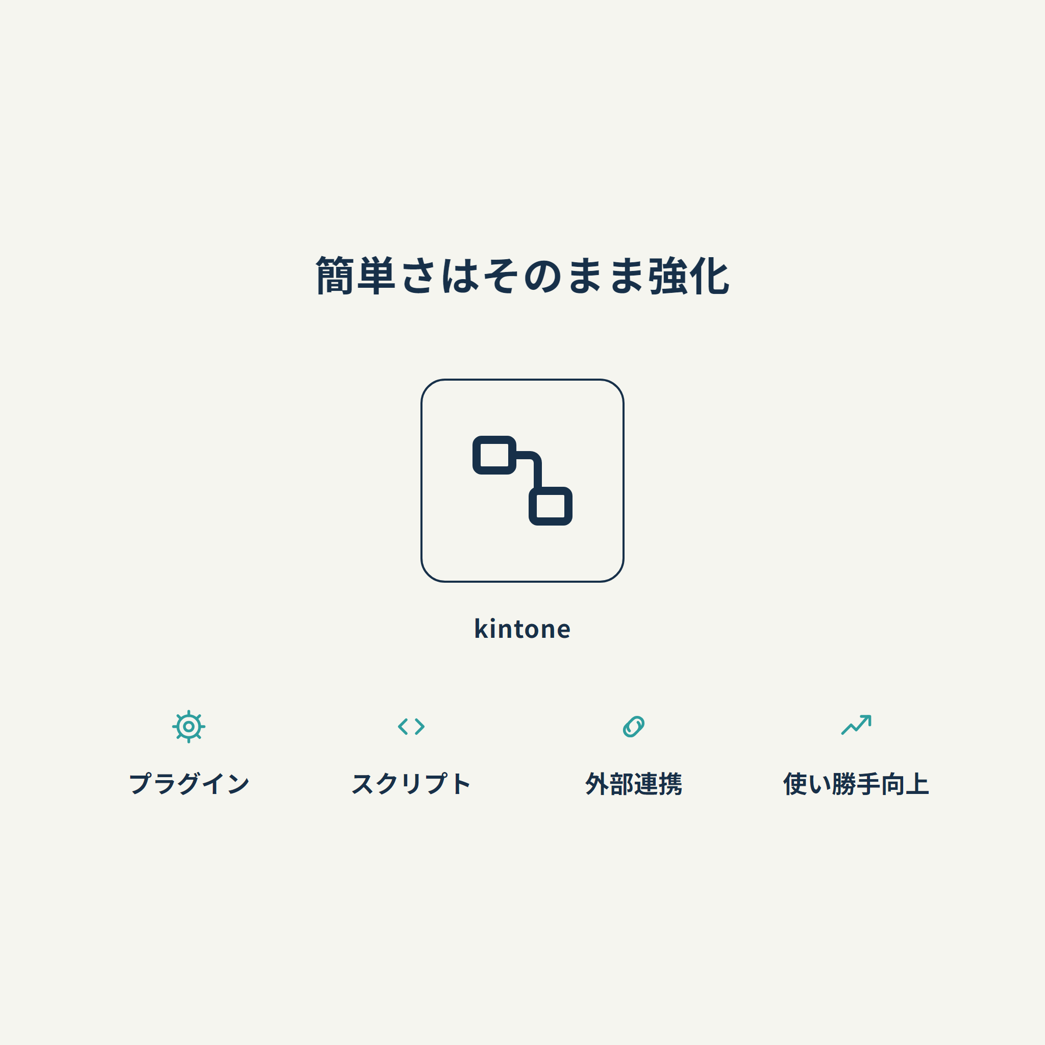 簡単さはそのまま強化